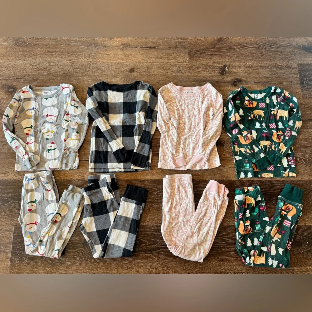 Kids Long Sleeve Pajama Sets